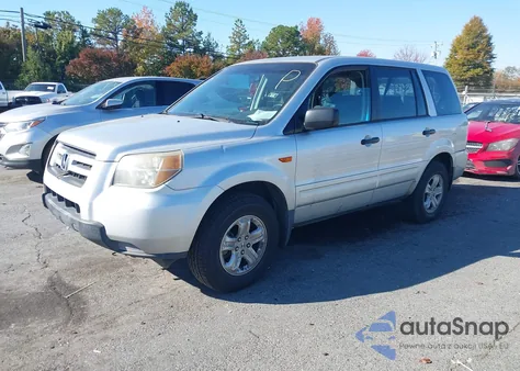 2006 Honda Pilot Lx from USA, damaged, VIN 5FNYF18156B021120